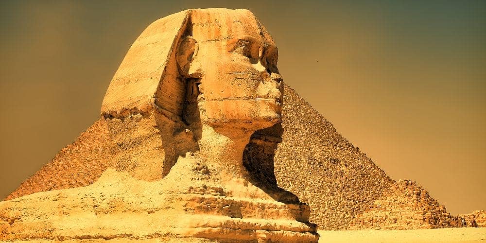 Great Sphinx of Giza Profile View
