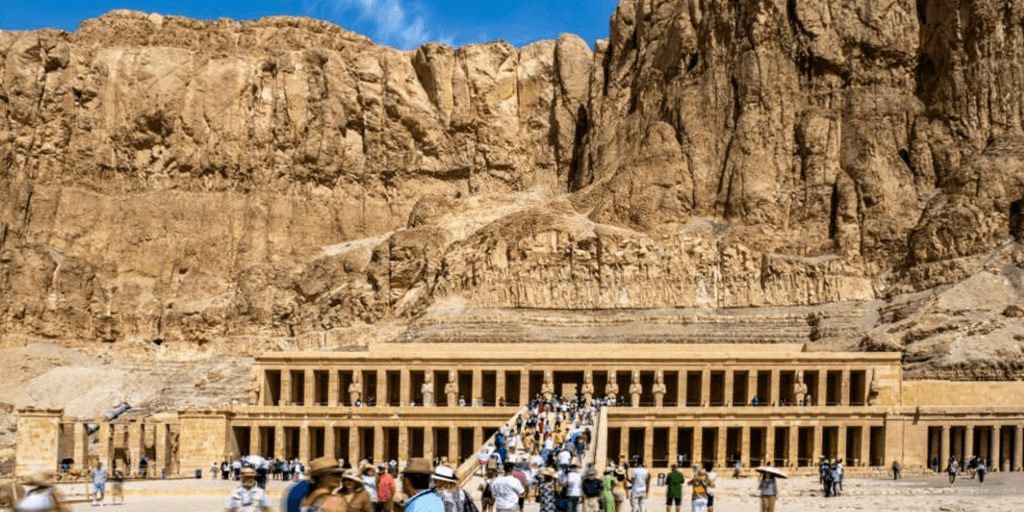 Panoramic-view-of-Hatshepsut-temple-Egypt Easter Holidays