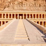 The stunning Temple of Hatshepsut in Luxor, a major highlight on the best egyptian river cruises