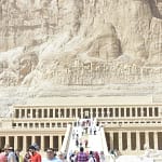 The stunning Temple of Hatshepsut in Luxor, a major highlight on the best egyptian river cruises