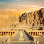 The stunning Temple of Hatshepsut in Luxor, a major highlight on the best egyptian river cruises