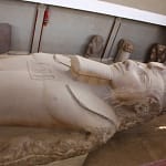 Ramses II colossal statue top in Memphis 2010 scaled