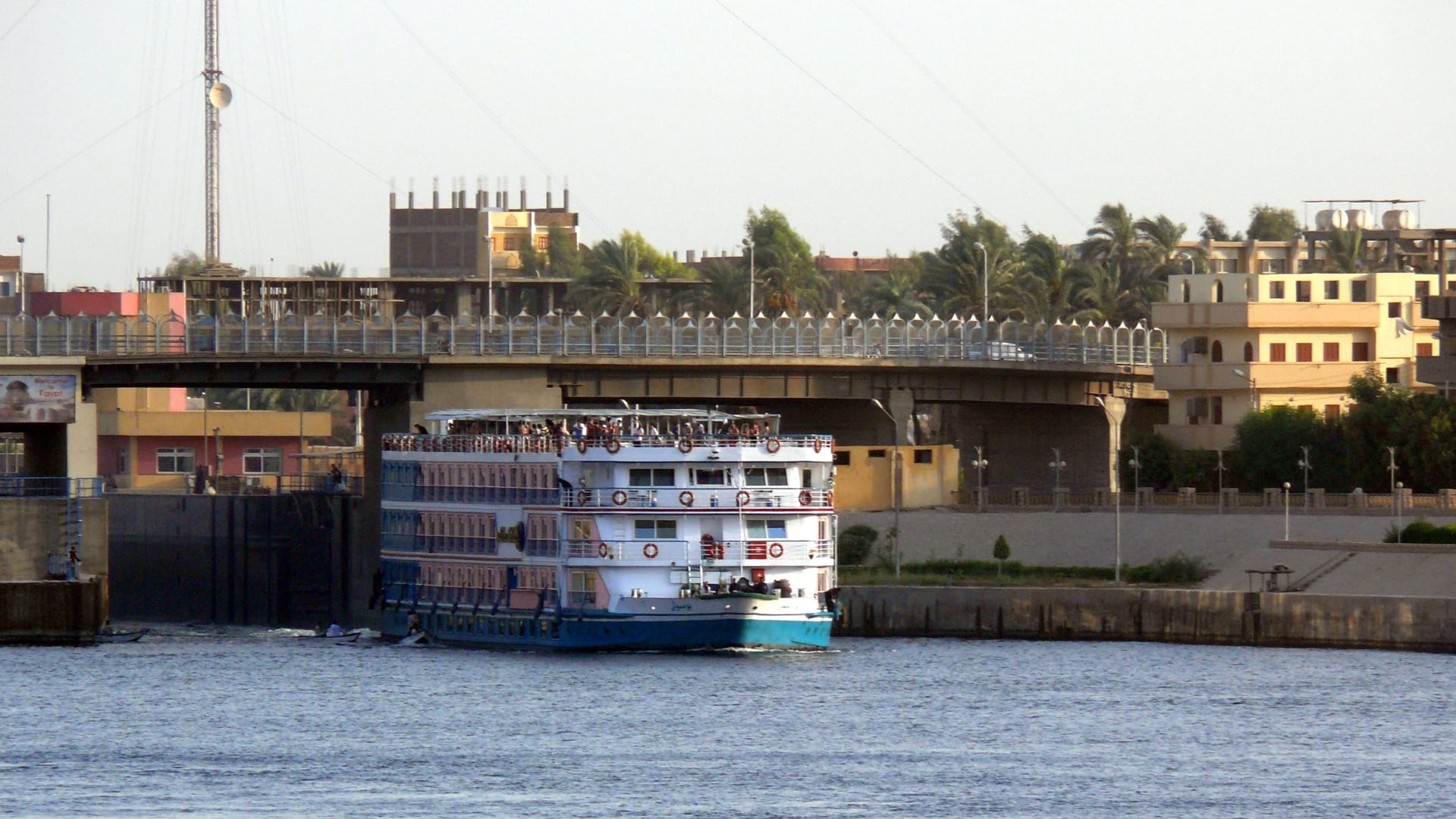 Esna Lock Nile Cruise Experience