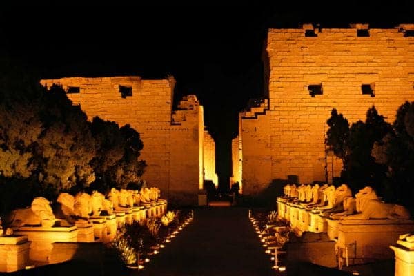 Sound & Light Show at Karnak